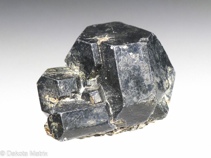 Swamp Quarry #1 uraninite crystal with sharp faces