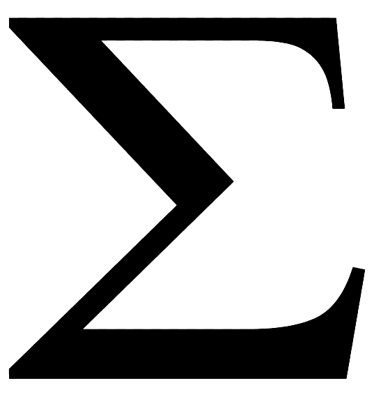 Sigma logo for mathematics